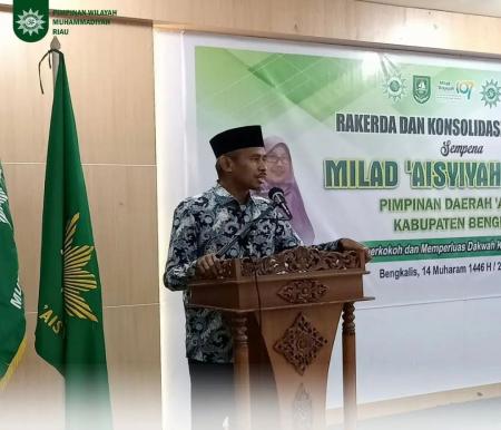 Ketua PW Muhammadiyah Riau Dr Hendri Sayuti MAg. 