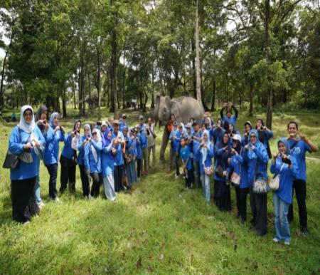 Astindo Riau gelar Walking Tour HUT ke-25 di Wisata Buluh Cina, Kampar (foto/ist)