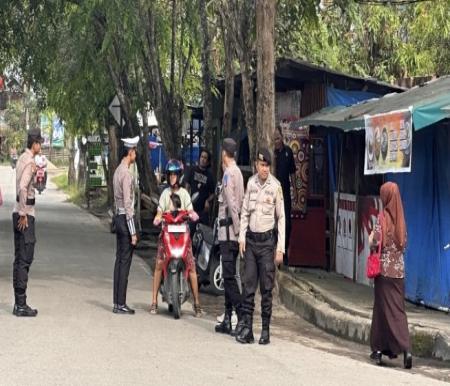 Operasi Zebra Lancang Kuning, dominasi pelanggar dominan sepeda motor (foto/ayendra)