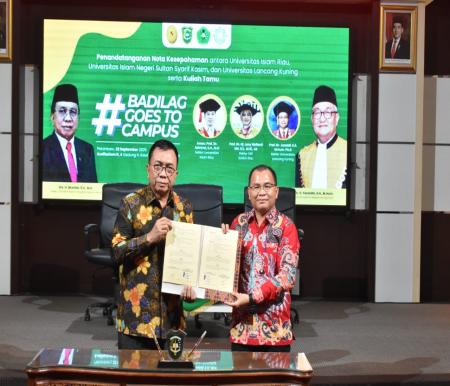 Unilak Riau dan Dirjen Badilag MA RI Jalin Kerja Sama Strategis untuk Penguatan Pendidikan Hukum