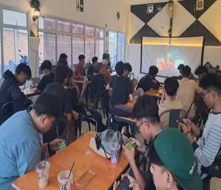 Universitas Hangtuah Pekanbaru gelar MLBB serta watch party M6 World Championship (foto/yuni)