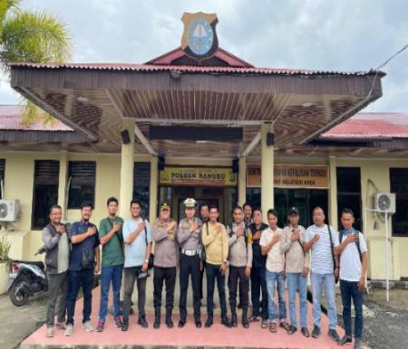 Sambut Ramadan, Polsek Bangko Bangun Kolaborasi Strategis dengan Insan Pers