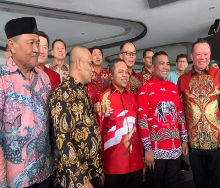 Gubri terpilih, Abdul Wahid hadiri perayaan Imlek 2025 bersama petinggi PDIP Riau (foto/Yuni)