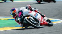 Pebalap Honda Team Asia dari Indonesia, Veda Ega di kelas Moto3 2026 Prancis.(foto: int)