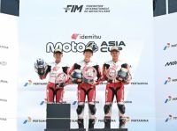 Bintang dan Resky Naik Podium Moto4 Asia Cup.
