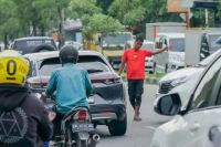 Dishub Pekanbaru buru Pak Ogah setiap 2 jam.(foto: int)