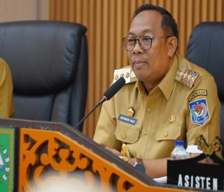 Pj Gubri, Rahman Hadi mengundang Kepala OPD di lingkungan Pemprov Riau (foto/int)