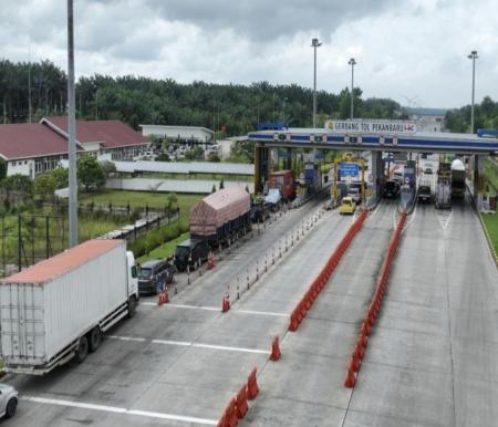 Truk Besar Dibatasi Melintas di Tol Pekanbaru–Dumai Mulai 13 Maret