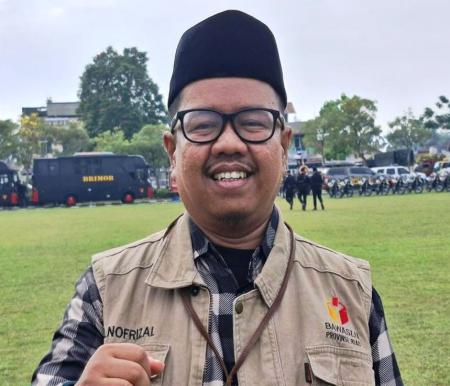 Alnofrizal, the chairman of the Riau General Election Supervisory Agency.(photo: int)