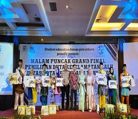 Grand Final Duta Keselamatan Lalu Lintas Kota Pekanbaru 2024.(foto: istimewa)