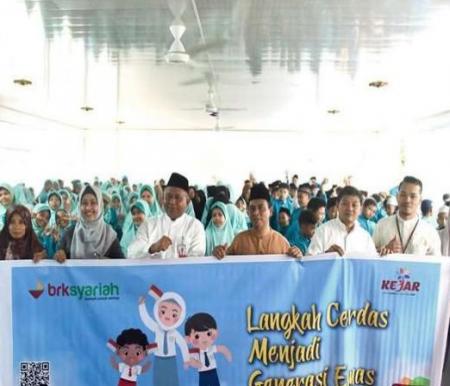 BRK Syariah Dorong Budaya Menabung Sejak Dini lewat Program KEJAR di Bengkalis