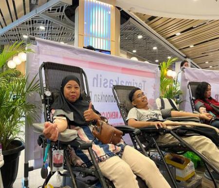 Rayakan HUT ke-7, Living World Pekanbaru Ajak Masyarakat Berbagi Lewat Aksi Donor Darah