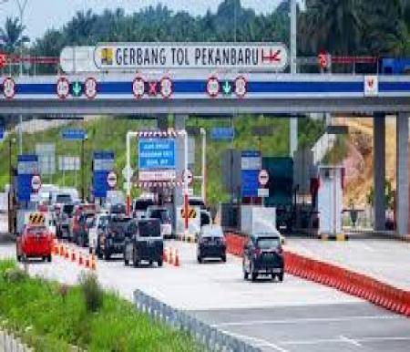 Tol Pekanbaru-Bangkinang.(foto: int)