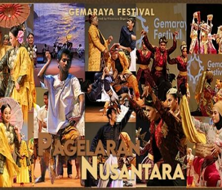 Pagelaran Nusantara Gemaraya Festival.(foto: istimewa)