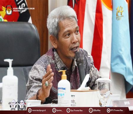 Komisioner KPU Riau Divisi Teknis Pelaksanaan, Nahrawi (foto/KPU)