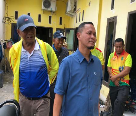 Wakil Ketua DPRD Riau Agung Nugroho kunjungi kantor sekaligus mess National Paralympic Committee (NPC) Riau. Ia berjanji akan perjuangkan anggaran untuk membangun fasilitas baru. (foto:ist) 