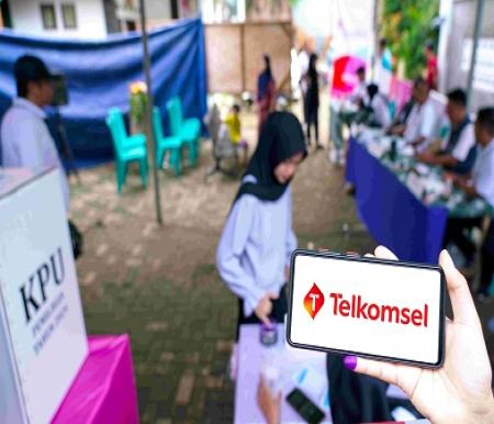 Telkomsel turut andil menyukseskan momen Pilkada Serentak 2024 (foto/ist)