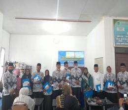 Kegiatan peringatan HUT ke-75 PGRI yang digelar PGRI Rohul.