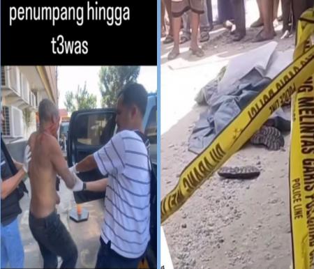 Tragis, Pria asal Dumai Tewas Dipukul Diduga ODGJ dengan Balok Kayu di Pekanbaru