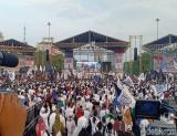 Suasana Reuni 212 di Monas. Foto: Detik