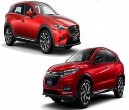 Honda HR-V VS Mazda CX-3 1.5