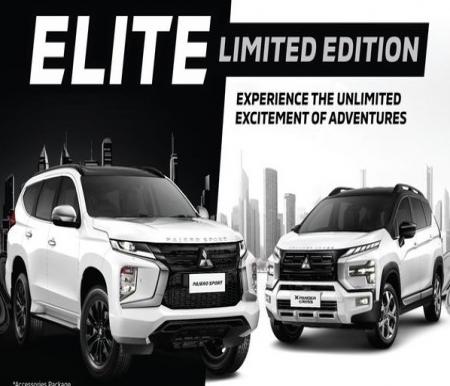 Pajero Sport Elite Limited Edition dan Xpander Cross Elite Limited Edition.
