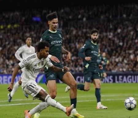 Manchester City Taklukkan Real Madrid 2-1 di Bernabeu