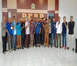 Sejumlah pengurus Cabor di Kabupaten Kepulauan mendatangi DPRD untuk mempertanyakan kejelasan mengenai keberangkatan atlet pada ajang Porprov 2022