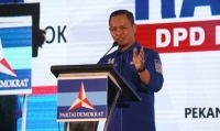 Agung Nugroho kembali terpilih sebagai Ketua DPD Demokrat Riau periode 2026-2031.(foto: int)