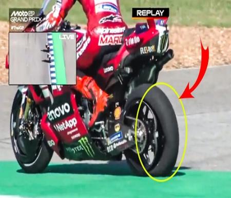 Tragedi di Tikungan 4! Ban Marc Marquez Pecah, Ducati Ungkap Fakta Mengejutkan