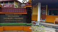 SMA Negeri 5 Pekanbaru besok terapkan PJJ (foto/tribunpku)