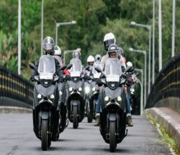 Yamaha XMAX Connected.(foto: istimewa)