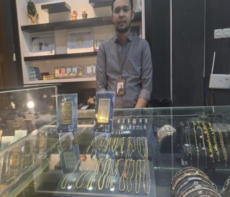 Harga Emas 1 Gram Galeri 24 Pegadaian di Pekanbaru Tembus Rp2,163 Juta