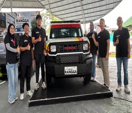 Agung Toyota resmi meluncurkan Toyota All New Hilux Rangga melalui Regional Launching Hilux Rangga di Riau Garden (foto/Budy)