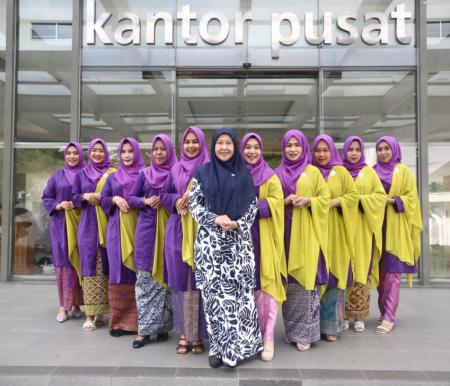 Dukung Pelestarian Budaya Melayu,  DWP BRK Syariah Ikuti Tari Zapin Massal 