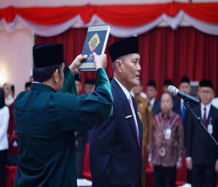 M Taufik OH has been reappointed as the Acting Regional Secretary of Riau Province. (Photo :Yuni)