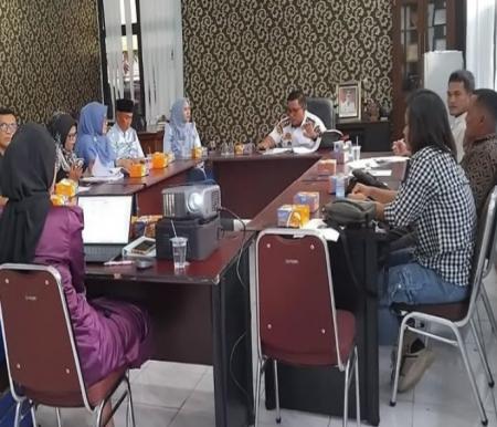 Dishub Kabupaten Kuantan Singingi menggelar forum konsultasi publik (foto/ultra)