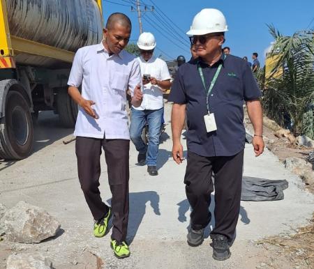 Apical Fasilitasi Pemulihan Jalan dan Jembatan Vital di Lubuk Gaung