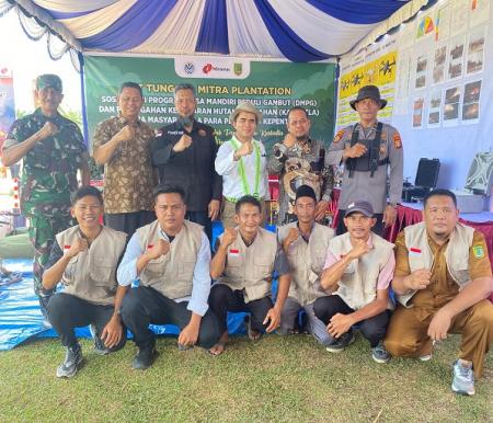 Cegah Karhutla, PT TMP Sosialisasi Pencegahan Karhutla dan Deklarasi DMPG di Rohil