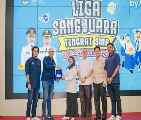 2.800 Pelajar Ramaikan Liga Sang Juara Telkomsel di Dharmasraya