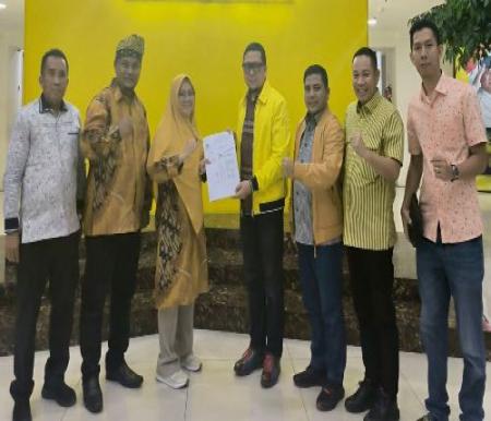 Golkar usung Afni-Syamsurizal di Pilkada Siak 2024.(foto: istimewa)