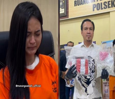 Direktur Reserse Narkoba Polda Riau, Kombes Pol Manang Soebeti berhasil ciduk penyuplai ekstasi ke Marisa Putri (foto/int)