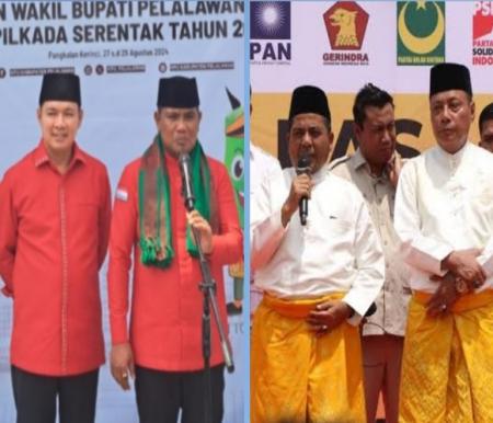 Hasil survey terbaru Pilkada Pelalawan, Zukri-Husni Thamrin unggul jauh dari Nasaruddin-Abu Bakar (foto/ist)