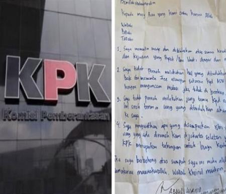 Surat Sumpah Abdul Wahid Beredar, Ini Respons Tegas KPK