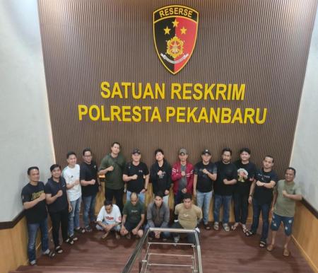 Debt Collector Ngamuk di Kedai Kopi Pekanbaru, Empat Orang Ditangkap