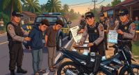 Dua pemuda di Inhu diringkus polisi karena kedapatan bawa narkoba.(ilustrasi/gemini AI/halloriau.com)