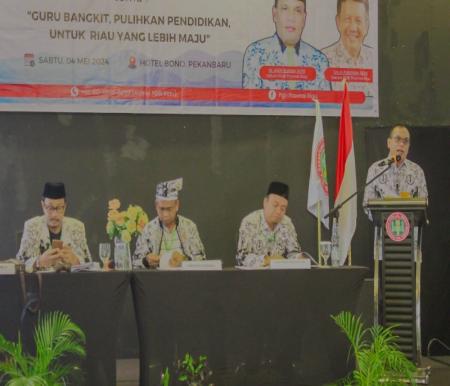 Konkerprov IV PGRI Riau dihadiri 12 PGRI Kabupaten/Kota (foto/ist)