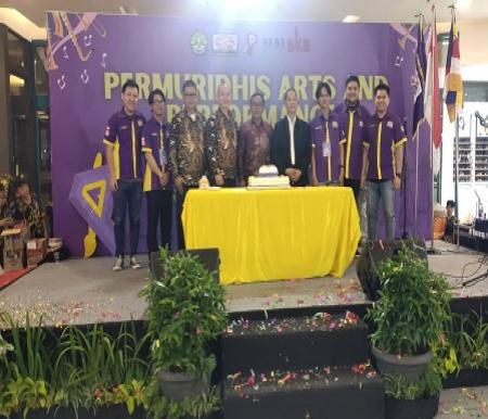 Puncak HUT ke-15 Permuridhis di Mal SKA Pekanbaru berlangsung meriah (foto/ist)