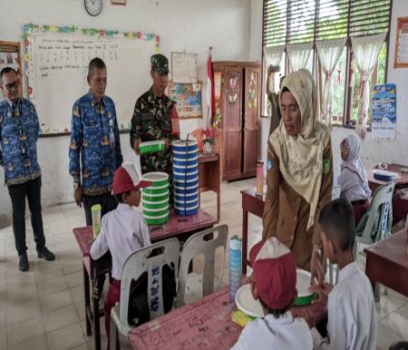 Program Makan Bergizi Gratis di Kabupaten Kepulauan Meranti sudah dimulai.