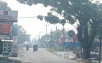 Ilustrasi kabut asap yang muncul belakangan ini sudah menganggu aktivitas warga (foto/ist)